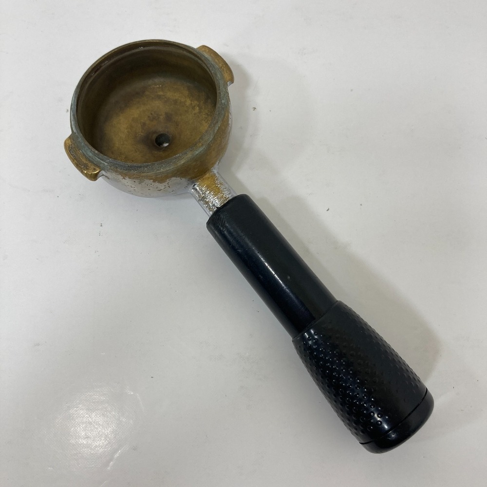 58mm Commercial Espresso Machine Portafilter‎ Handle 2-Ear Brass Chrome Plated